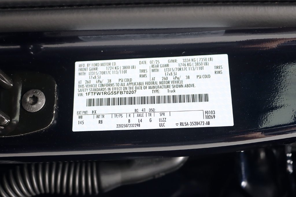 Used 2025 Ford F150 Raptor AWD/4WD image 43