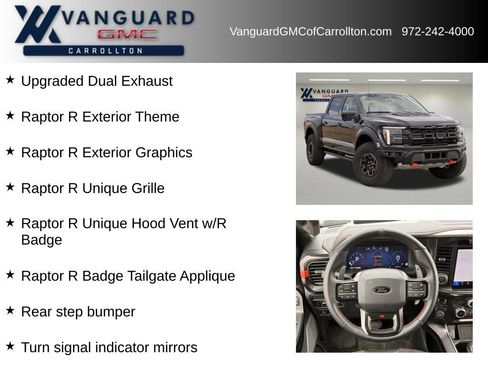 Used 2025 Ford F150 Raptor w/ Equipment Group 803A Raptor R image 30