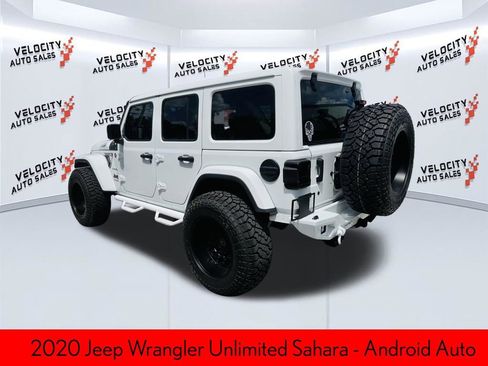 Used 2020 Jeep Wrangler Unlimited Sahara w/ Uconnect 4C Nav & Sound Group AWD/4WD image 5