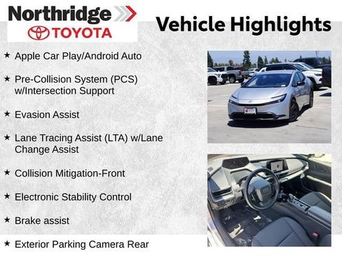 Used 2024 Toyota Prius LE FWD image 2