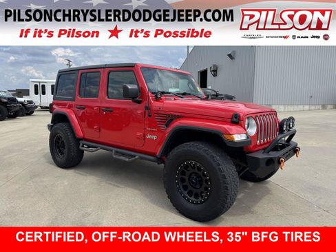 Used 2019 Jeep Wrangler Unlimited Sahara AWD/4WD image 1