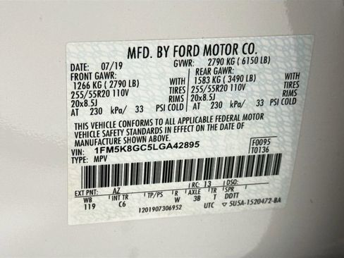 Used 2020 Ford Explorer ST AWD/4WD image 35