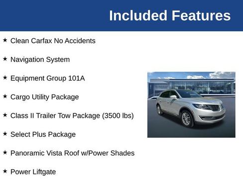 Used 2016 Lincoln MKX Select w/ Select Plus Package FWD image 5