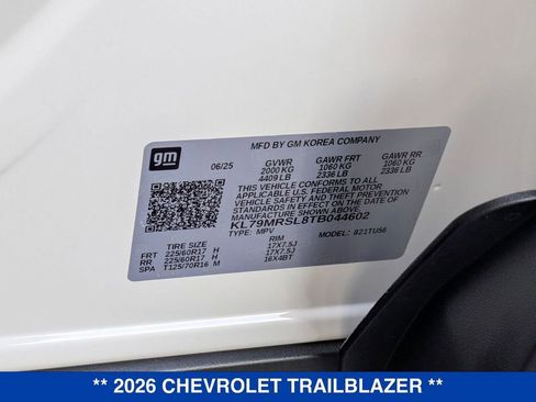 New 2026 Chevrolet TrailBlazer LT w/ LT Cold Weather Package image 39