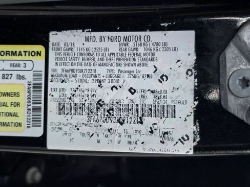 Used 2018 Ford Fusion Titanium AWD/4WD image 53