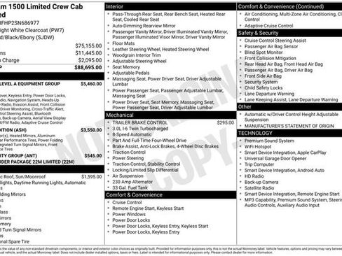 Used 2025 RAM 1500 Limited AWD/4WD image 20