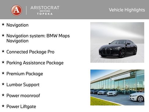 Used 2024 BMW i4 eDrive35 w/ Premium Package RWD image 2