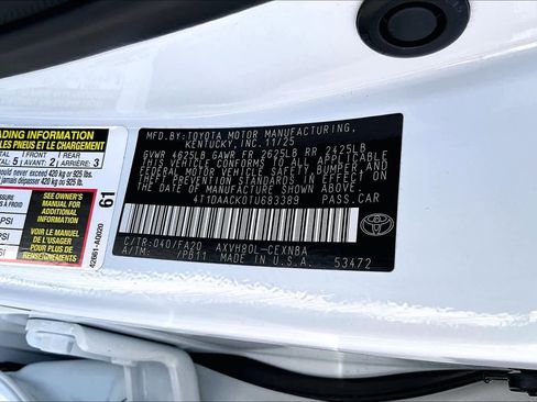 Used 2026 Toyota Camry LE FWD image 35
