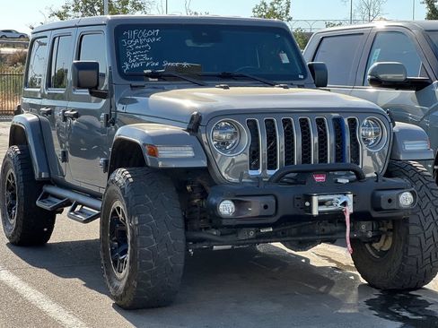 Used 2021 Jeep Wrangler Unlimited Sahara w/ Cold Weather Group AWD/4WD image 2