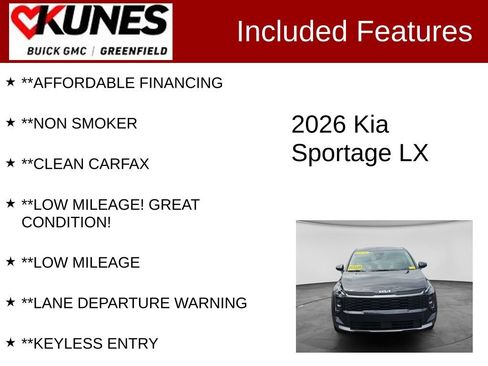 Used 2026 Kia Sportage LX FWD image 3