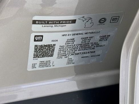 New 2026 Chevrolet Traverse Z71 w/ Driver Confidence Package image 37