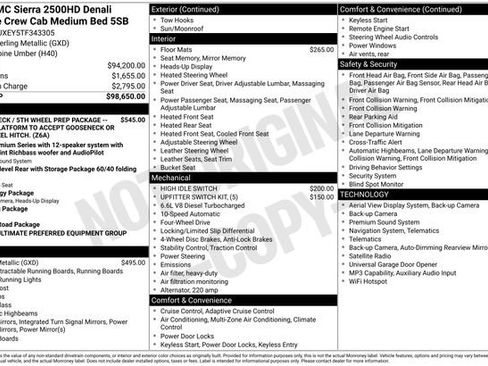 New 2026 GMC Sierra 2500 Denali Ultimate AWD/4WD image 28