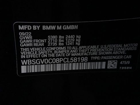 Used 2023 BMW M8 Gran Coupe xDrive Competition image 83