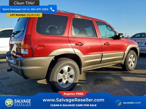 Used 2001 MAZDA Tribute 4WD image 4