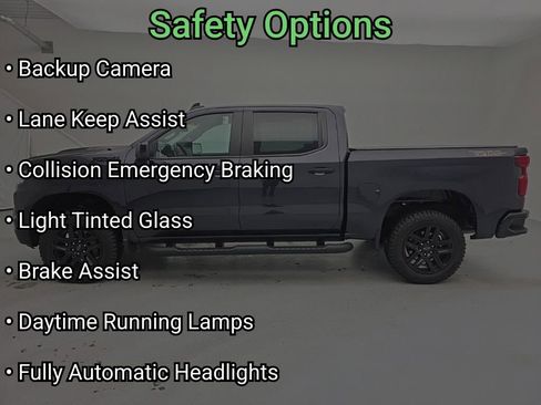 Used 2024 Chevrolet Silverado 1500 LT Trail Boss w/ LPO, Dark Essentials Package AWD/4WD image 8