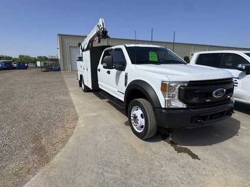 Used 2022 Ford F550 4x4 Crew Cab Super Duty w/ Power Equipment Group image 3
