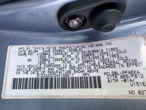 Used 2004 Toyota Sienna LE image 16