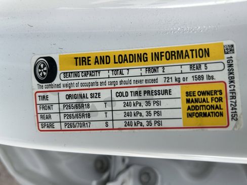 Used 2015 Chevrolet Tahoe LT w/ Luxury Package image 24