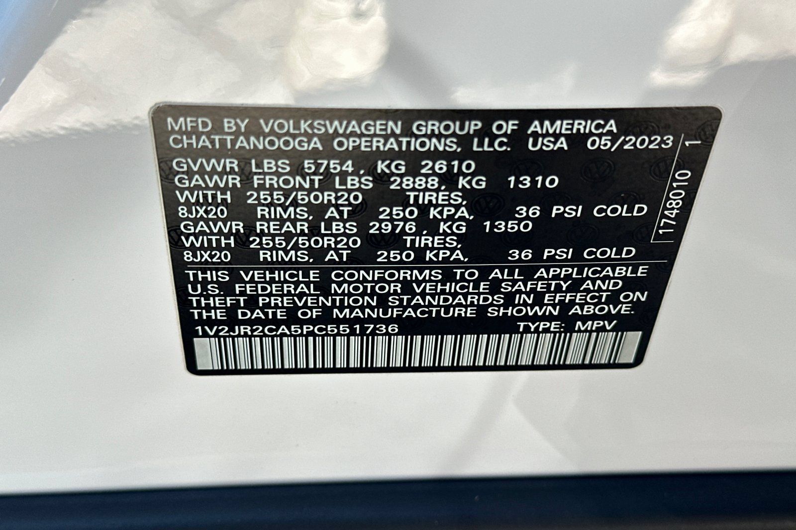 Used 2023 Volkswagen Atlas SE w/ Panoramic Sunroof Package FWD image 29
