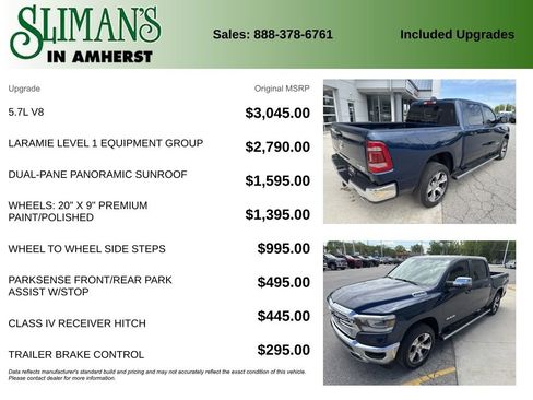 Used 2024 RAM 1500 Laramie AWD/4WD image 10