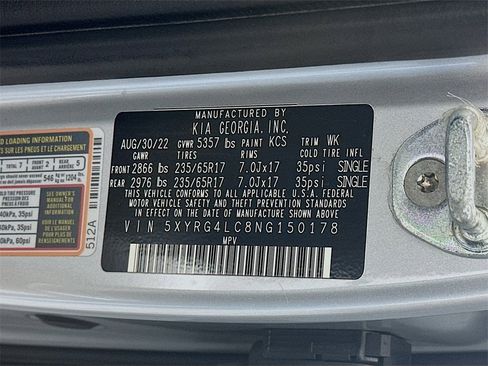 Used 2022 Kia Sorento LX image 35