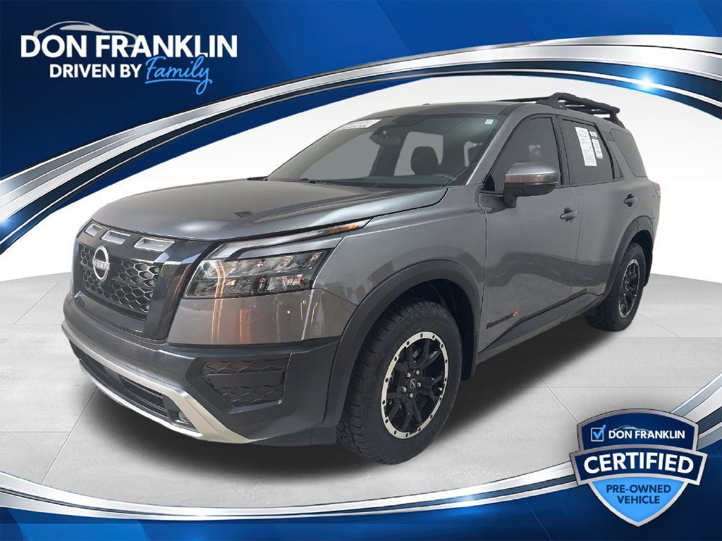 Certified 2025 Nissan Pathfinder Rock Creek AWD/4WD 360° Tour