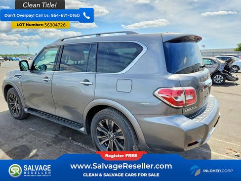 Used 2017 Nissan Armada Platinum AWD/4WD image 3