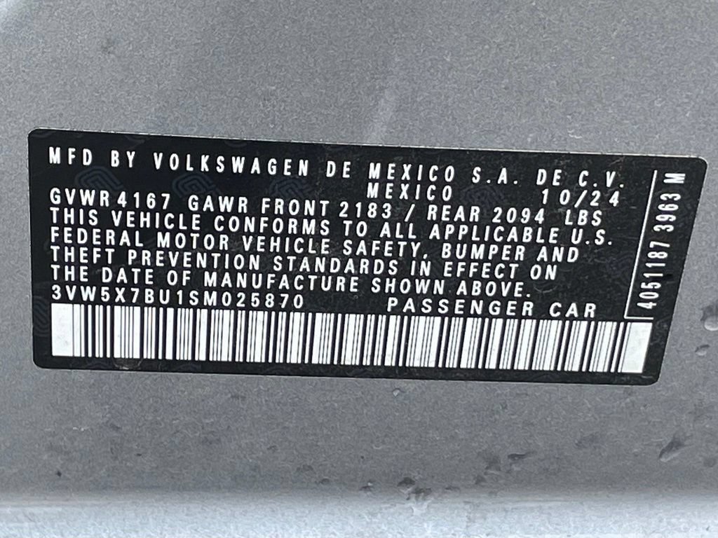Used 2025 Volkswagen Jetta S FWD image 33
