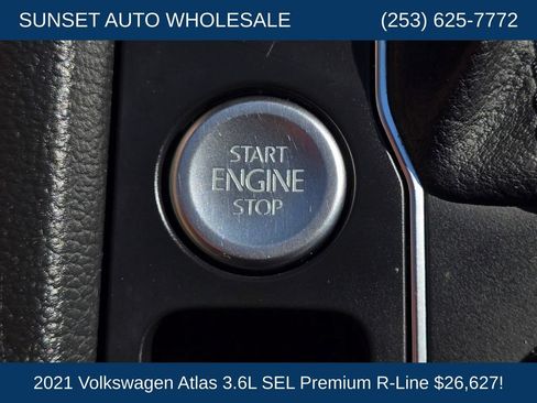 Used 2021 Volkswagen Atlas SEL Premium AWD/4WD image 36