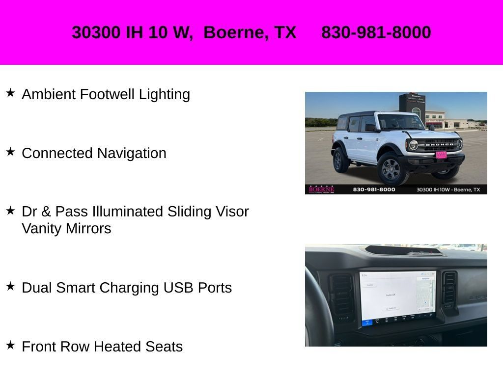 Used 2025 Ford Bronco Big Bend AWD/4WD image 30