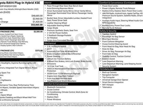 Used 2025 Toyota RAV4 XSE w/ Premium Package AWD/4WD image 26