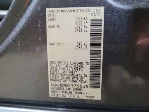 Used 2023 Nissan Altima 2.5 SV FWD image 33