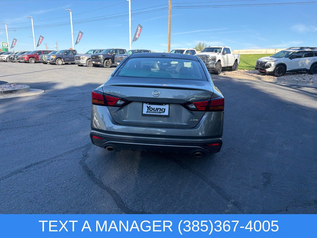 Used 2019 Nissan Altima 2.5 Platinum AWD/4WD image 5