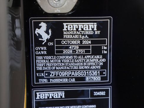Certified 2025 Ferrari Roma Spider RWD image 69
