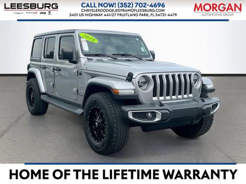 Used 2018 Jeep Wrangler Unlimited Sahara AWD/4WD image 1