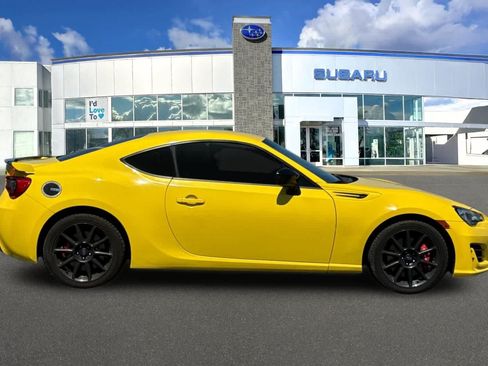 Used 2017 Subaru BRZ Series.Yellow RWD image 6