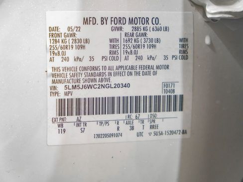 Used 2022 Lincoln Aviator 2WD image 69