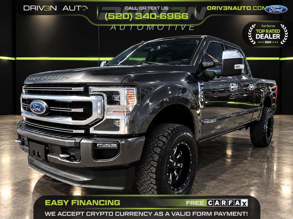 Used 2020 Ford F250 Platinum w/ FX4 Off-Road Package AWD/4WD image 3
