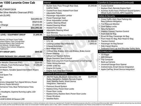 Used 2019 RAM 1500 Laramie image 7