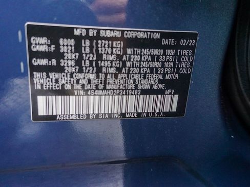 Certified 2023 Subaru Ascent Onyx Edition image 26