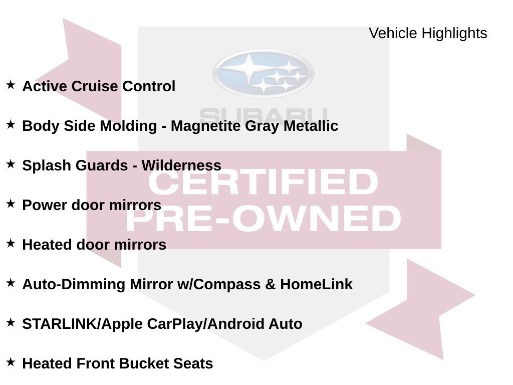 Certified 2024 Subaru Forester Wilderness AWD/4WD image 27