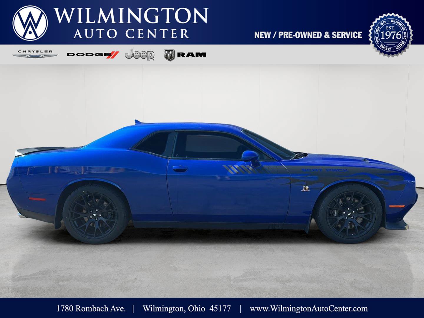 Used 2018 Dodge Challenger R/T Scat Pack w/ Dynamics Package RWD image 1