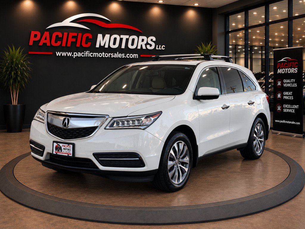 Used 2015 Acura MDX w/ Technology Package AWD/4WD image 2