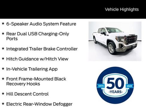 Used 2019 GMC Sierra 1500 SLT w/ X31 Off-Road Package AWD/4WD image 11