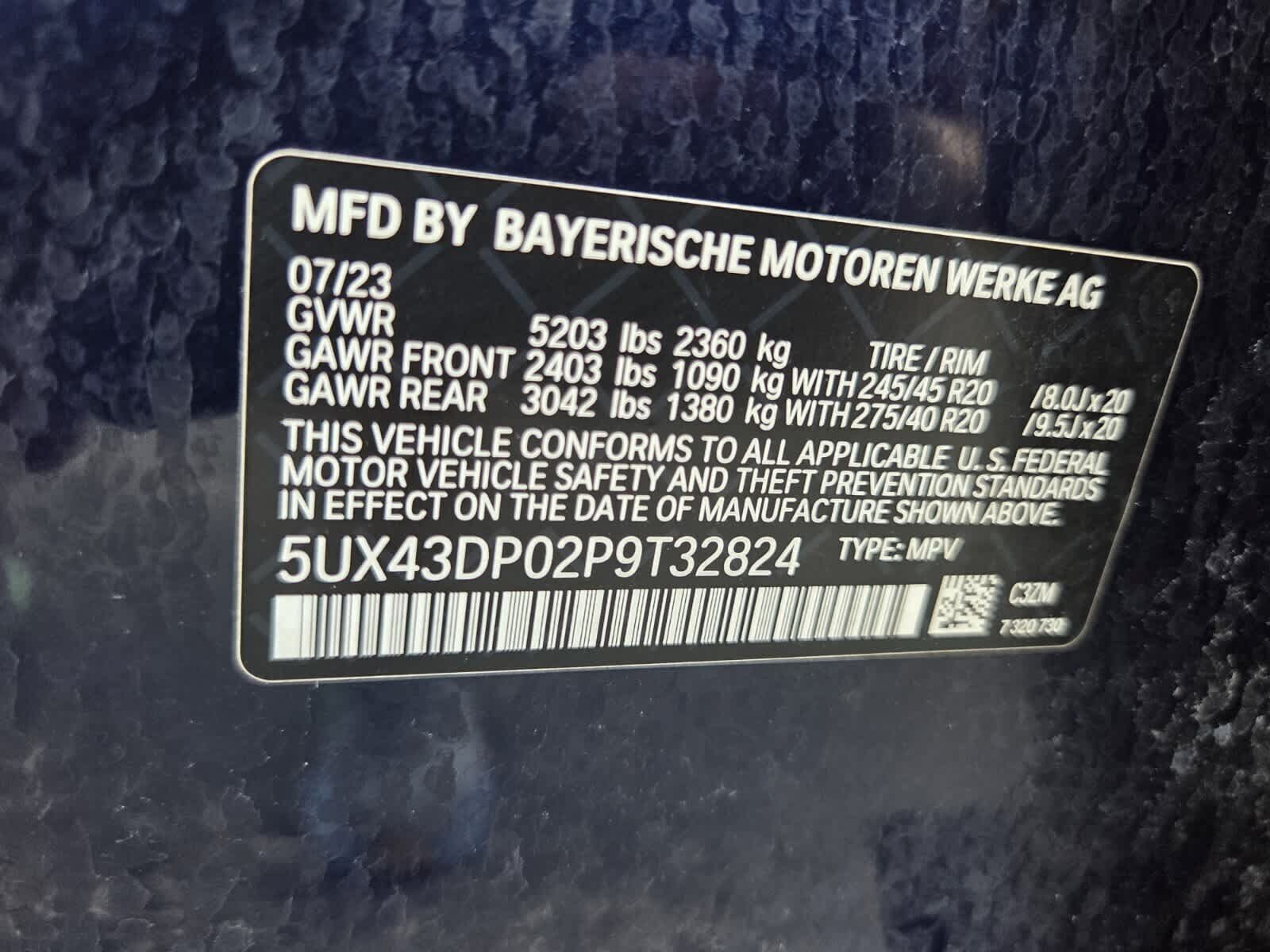 Used 2023 BMW X3 sDrive30i w/ M Sport Package RWD image 21