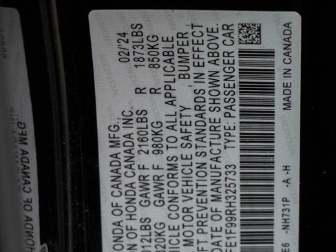 Used 2024 Honda Civic Touring image 21