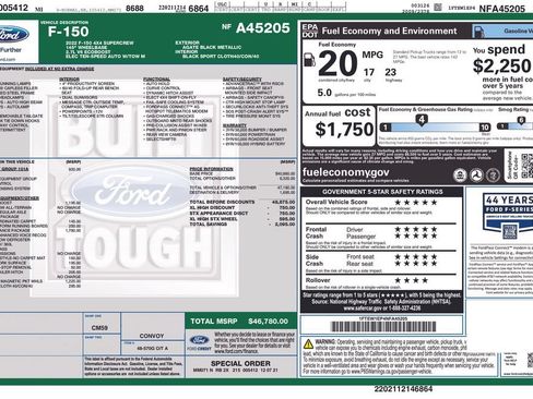 Used 2022 Ford F150 XL w/ STX Appearance Package AWD/4WD image 10