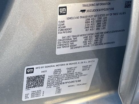 Certified 2023 Chevrolet Silverado 1500 LT w/ LPO, Dark Essentials Package image 24