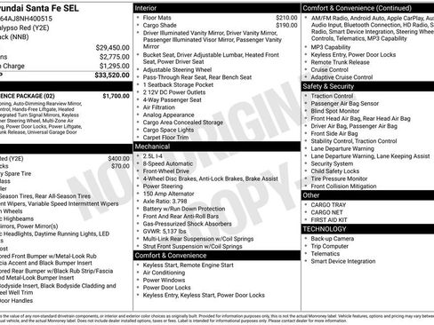 Used 2022 Hyundai Santa Fe SEL w/ Convenience Package FWD image 6