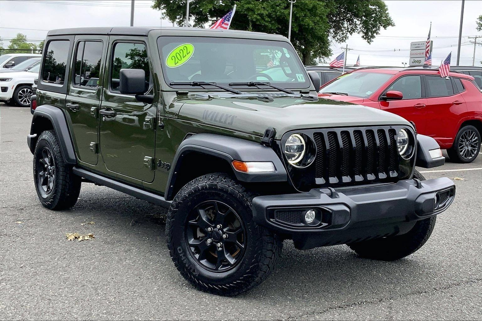 Certified 2022 Jeep Wrangler Unlimited Sport AWD/4WD image 2